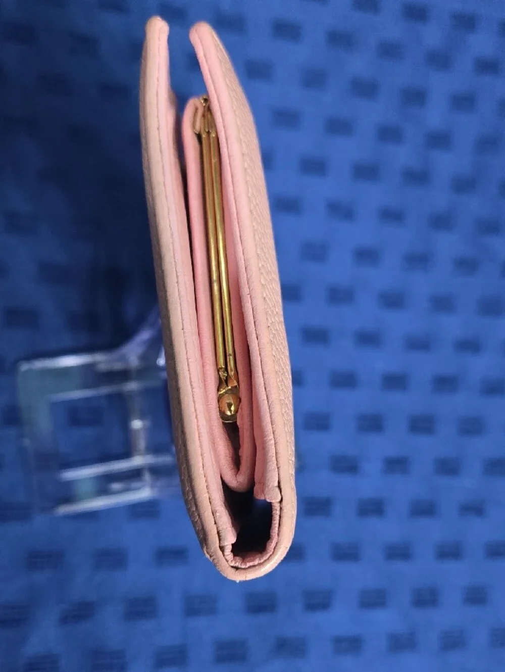 CHANEL Pink Caviar Long Leather CC-Embossed Wallet